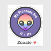  randapparaten - Xenogender Alien Sticker (Vel)