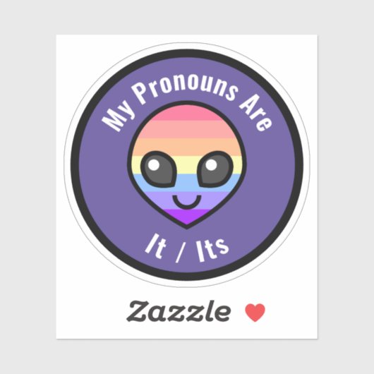  randapparaten - Xenogender Alien Sticker (Vel)