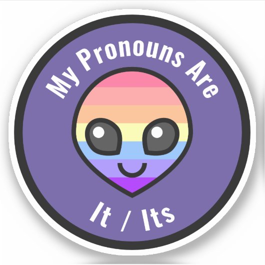  randapparaten - Xenogender Alien Sticker (Voorkant)