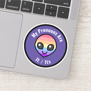  randapparaten - Xenogender Alien Sticker