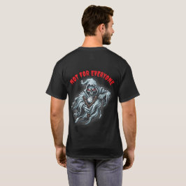 Randapparatuur Grimmige Oogstmaan Katapult Grafisc T-shirt