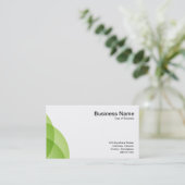 Randcirkels - Martian Green Visitekaartje (Staand voorkant)