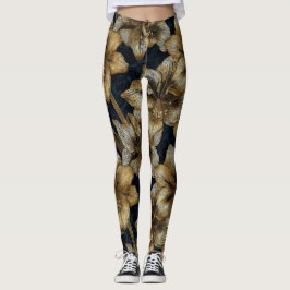 Rande Amaryllis Bloem Yoga Fitness Leggings