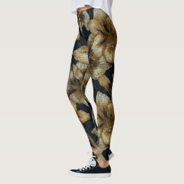 Rande Amaryllis Bloem Yoga Fitness Leggings