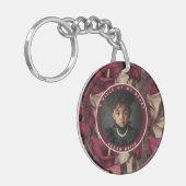 Rande geschenken voor hem foto calla lilies sleutelhanger (Voorkant Links)