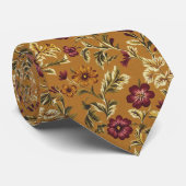 Rande geschenken voor hem met chintzprint  stropdas (Opgerold)