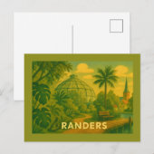 Randers Denemarken Koepels Briefkaart (Voorkant / Achterkant)
