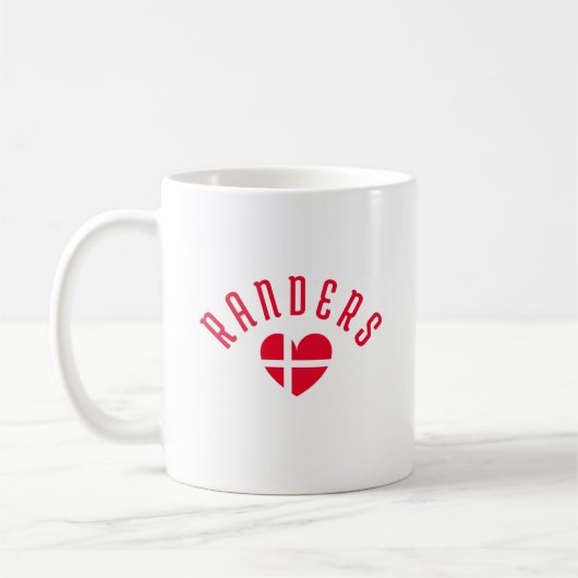 RANDERS Denmark Heart Koffiemok (Links)