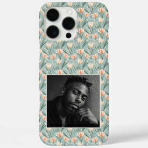 Randgevulde promotiegeschenk Tulp Bloem Foto iPhone 16 Pro Max Hoesje