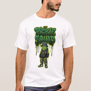 Randgraffiti Augurk Crew Hip Hop Grafisch T-shirt