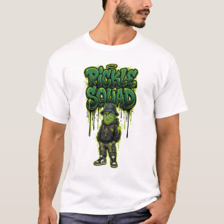 Randgraffiti Augurk Crew Hip Hop Grafisch T-shirt