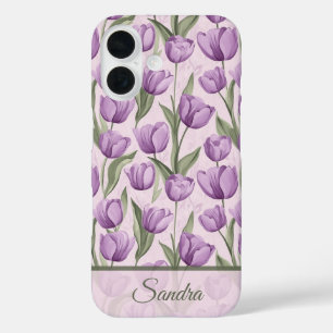 Randhuis Geschenk Tulp Naam iPhone 16 Hoesje