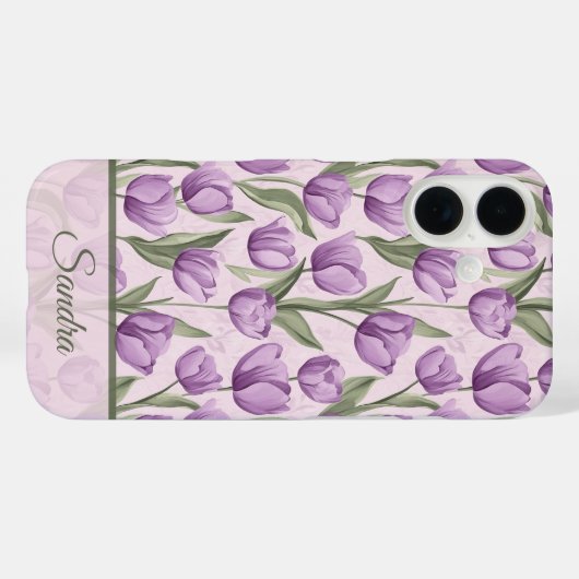 Randhuis Geschenk Tulp Naam Case-Mate iPhone Case (Achterkant (horizontaal))