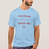 Randi Rhodes-Stephanie Miller'08 T-shirt (Voorkant)