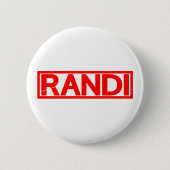 Randi Stamp Ronde Button 5,7 Cm (Voorkant)
