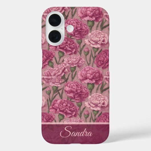 Randje Afstudeercadeau Anjer Naam Case-Mate iPhone Case (Achterkant)