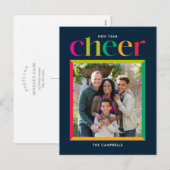 Randje Happy New Year Vakantie Ansichtkaart Feestdagenkaart (Voorkant / Achterkant)