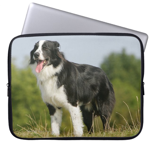Randkoppeling voor het uitrusten laptop sleeve (Voorkant)