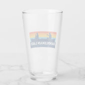 Randleman Lake North Carolina Glas (Achterkant)