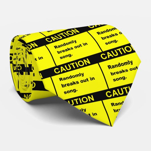 Randmon Song Stropdas (Opgerold)