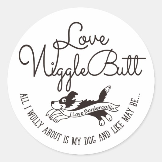 Randnummer Ronde Sticker (Voorkant)