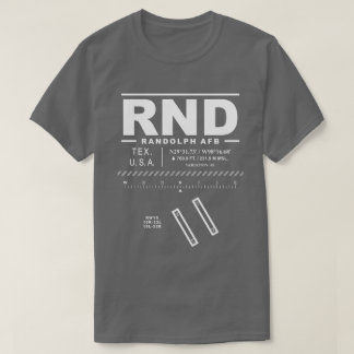Randolph Air Force Base RND T-shirt