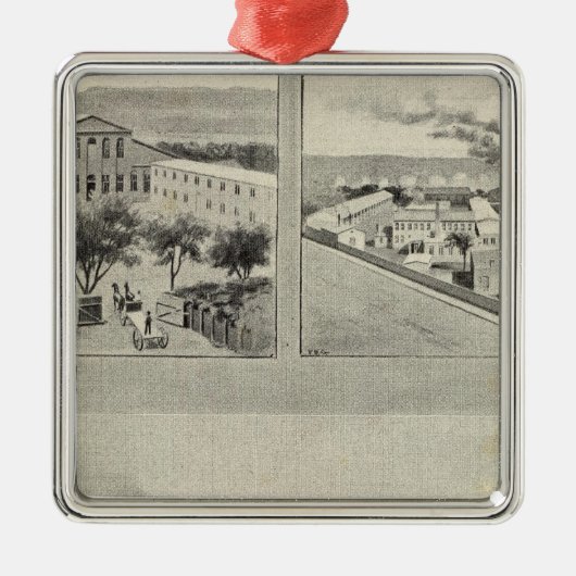 Randolph & Clowes, Waterbury Metalen Ornament (Voorkant)