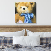 Randolph - Fuzzy Wuzzy Canvas Afdruk (Insitu (Slaapkamer))