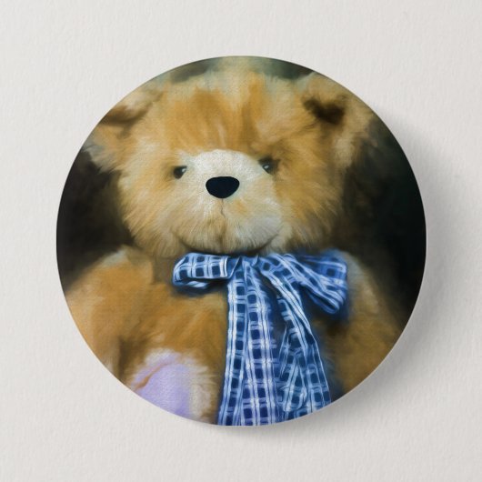 Randolph - Fuzzy Wuzzy Ronde Button 7,6 Cm (Voorkant)