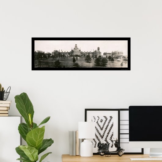 Randolph Macon College Foto 1907 Poster (Thuiskantoor)