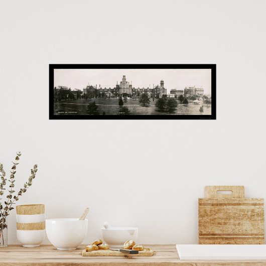 Randolph Macon College Foto 1907 Poster (Keuken)