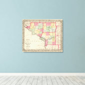 Randolph, Perry, provincie Jackson Canvas Afdruk (Insitu (Houten vloer))