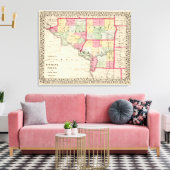 Randolph, Perry, provincie Jackson Canvas Afdruk (Insitu (Woonkamer))