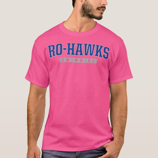 Randolph Ro-Hawks Zwemmen T-shirt (Voorkant)