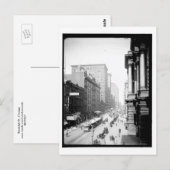 Randolph St., Chicago, Vintage van Illinois Briefkaart (Voorkant / Achterkant)