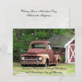 Random Act of Kindess Briefkaart - Truck (Voorkant / Achterkant)