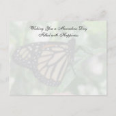 Random Act of Kindness Briefkaart - Queen Butterfl (Achterkant)