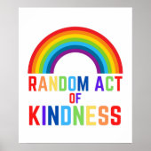 Random Act of Kindness Poster (Voorkant)