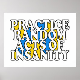 Random Acts of Insanity poster