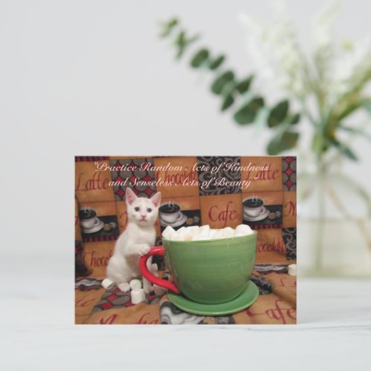 Random Acts of Kindness Briefkaart - Audrey (Staand voorkant)