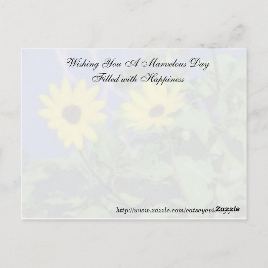 Random Acts of Kindness Briefkaart - Black Eyed Su (Achterkant)