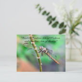 Random Acts of Kindness Briefkaart - Dragonfly (Staand voorkant)