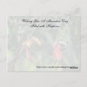 Random Acts of Kindness Briefkaart - Fall Leaves (Achterkant)