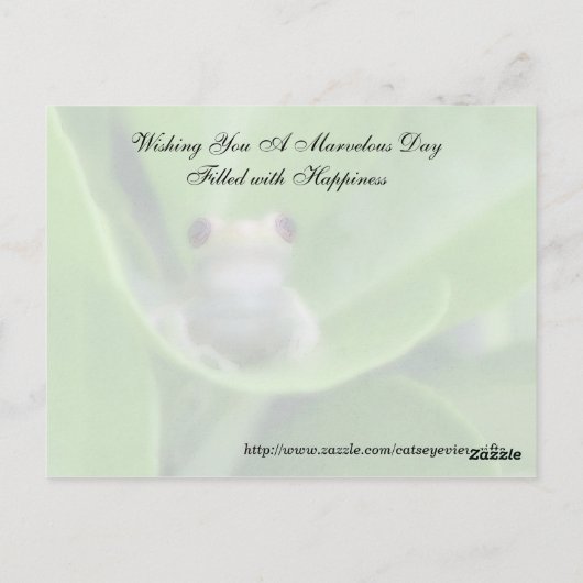 Random Acts of Kindness Briefkaart - Green Tree Ki (Achterkant)