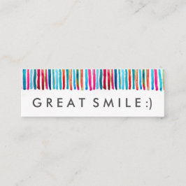 Random Acts of Kindness Great Smile Card Mini Visitekaartje