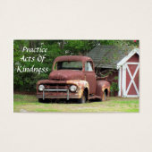 Random Acts of Kindness Kaarten - The Truck Visitekaartjes (Voorkant)