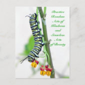 Random Acts of Kindness - Monarch Caterstyle Briefkaart (Voorkant)