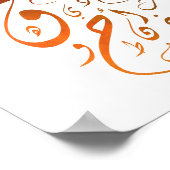 Random Arabisch Poster voor alfabeten (Hoek)