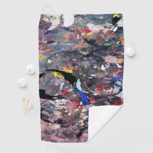 random art golfhanddoek (Insitu)