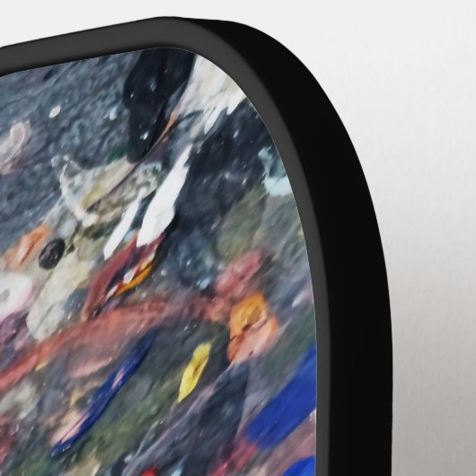 random art pickleball paddle (Links Detail)